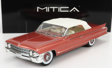 Mitica Cadillac Eldorado Biarritz Convertible Closed 1962 1:18 Pink Met