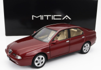 Mitica-diecast Alfa romeo 166 3.0 V6 1998 – Beige Interior 1:18 Rosso Proteo Met Red
