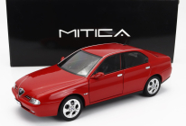 Mitica-diecast Alfa romeo 166 3.0 V6 1998 - Black Interior 1:18 Rosso Alfa Red