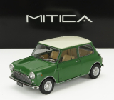 Mitica-diecast Innocenti Mini Cooper Mk1 1966 1:18 Zelená Ivory
