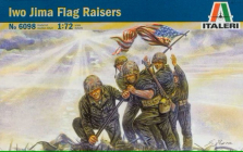 Model Kit figurky 6098 - IWO JIMA FLAG RAISERS (1:72)