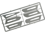 Modelcraft náhradní pilové čepele tl. 0.24mm (sada)