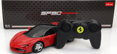 Mondomotors Ferrari Sf90 Stradale Hybrid 1000hp 2019 1:24 Red