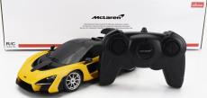 Mondomotors Mclaren Senna 2018 1:24 Žlutá Černá
