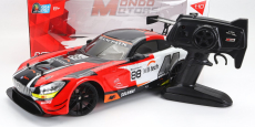 Mondomotors Mercedes benz Gt3 Amg N 88 Racing 2022 1:10 Červená Černá Stříbrná