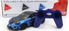 Mondomotors Renault Alpine A110 N 36 Gt4 Racing 2021 1:24 Modrá Černá