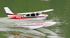 Montážní kit - plováky na RC letadlo Cessna 400