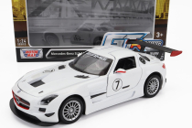 Motor-max Mercedes benz Sls Amg Gt3 N 7 2010 1:24 Bílá