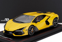 Mr-models Lamborghini Revuelto Hybrid 2023 - Con Vetrina - With Showcase 1:18 Giallo - Žlutá