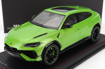 Mr-models Lamborghini Urus S 2022 - Con Vetrina - With Showcase 1:18 Verde Mantis - Zelená Met