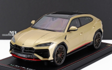 Mr-models Lamborghini Urus Se 2023 - Con Vetrina - With Showcase 1:18 Oro Elios - Gold Met