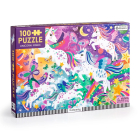 Mudpuppy Puzzle Kouzelní jednorožci 100 dílků