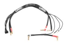 Nabíjecí kabel 35cm 2x2S LiPo HARDCASE z G4 na P4/5 včetně balančního konekt. XH