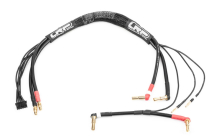 Nabíjecí kabel 35cm 2x2S LiPo HARDCASE z G4 na P4/5 včetně balančního konekt. XH