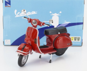 Newray Piaggio Vespa P200e 1978 1:12 Red