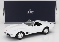 Norev Chevrolet Corvette Convertible 1969 1:18 Bílá