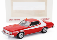 Norev Ford usa Gran Torino Coupe 1976 1:43 Červená Bílá