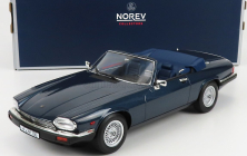 Norev Jaguar Xj-s Cabriolet 1988 1:18 Blue