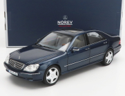 Norev Mercedes benz S-class S55 Amg (w220) 2000 1:18 Blue Met