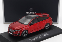 Norev Peugeot 308 Gt Sw Station Wagon 2021 1:43 Elixir Red