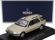 Norev Peugeot 405 Break Sw Station Wagon 1991 1:43 Beige