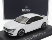 Norev Peugeot 508 Gt Hybrid 2023 1:43 Okenní Bílá