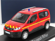 Norev Peugeot Rifter Pompiers 2019 1:43 Červená Žlutá