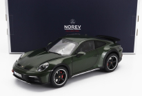 Norev Porsche 911 992 Dakar Coupe 2023 1:18 Zelený Odstín