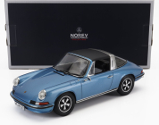 Norev Porsche 911s 2.4 Targa 1973 1:18 Blue Met