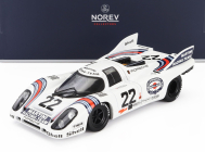 Norev Porsche 917k 4.9l Team Martini Racing N 22 Winner 24h Le Mans 1971 Helmut Marko - Gijs Van Lennep 1:18 Bílá