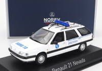 Norev Renault R21 Nevada Sw Station Wagon Samu Ambulance 1991 1:43 Bílá