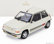 ROZBALENO - Norev Renault R5 Supercinque Gt Turbo Phase Ii 1989 1:18 Panda White