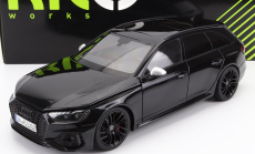 Nzg Audi A4 Rs4 Avant Sw Station Wagon 2020 1:18 Black