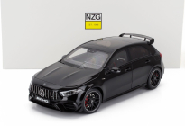 Nzg Mercedes benz A-class A45s 4-matic Amg 2023 1:18 Cosmos Black