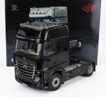 Nzg Mercedes benz Actros L 1863 Gigaspace 4x2 Tractor Truck 2-assi 2023 1:18 Black