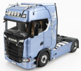 Nzg Scania S730 V8 Tractor Truck 2-assi 2017 1:18 Fikce Modrá