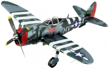 Ocelová stavebnice P47-Thunderbolt