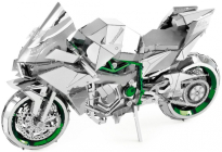 Ocelová stavebnice Kawasaki Ninja Green