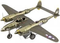 Ocelová stavebnice Lockheed P-38 Lightning 