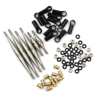 Ocelový set linků 133,5mm pro Axial SCX24 Deadbolt