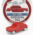 Officina-942 Fiat 1400 1950 1:160 Red