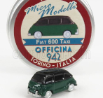 Officina-942 Fiat 600 Multipla Taxi 1956 1:160 Zelená Černá