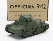 Officina-942 Fiat Ansaldo Tank M13/40 Carro Armato 1940 1:76 Vojenská Zelená