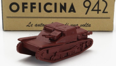 Officina-942 Fiat L3/33 Ansaldo Tank Carro Veloce 1933 1:76 Tmavě Červená