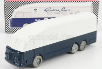 Officina-942 Lancia Esatau P Assistenza Scuderia Lancia Truck Car Transporter 1953 1:76 Bílá Modrá