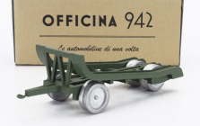 Officina-942 Trailer Rimorchio Viberti Trasporto Carro M13/m14 1942 1:76 Vojenská Zelená