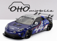 Otto-mobile Alpine A110 Gt4 Evo Coupe Alpine N 00 E-sports Series 2024 1:18 Modrá Černá