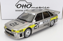 Otto-mobile Renault R21 2.l Turbo N 21 Superproduction Season 1988 J.l.bousquet 1:18 Stříbrná Žlutá