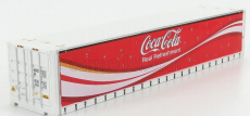 Oxford-models Accessories Container 40' For Trailer Truck Coca-cola 1:76 Bílá Červená
