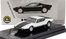Paragon-models De tomaso Pantera Lhd 1972 1:64 Bílá Černá
